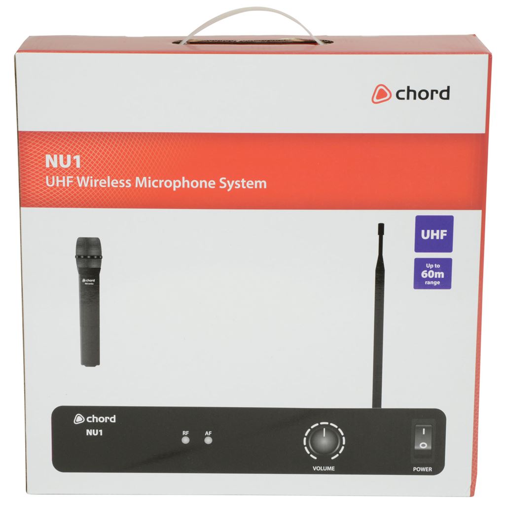 UHF Wireless Handheld Microphone System - NU1 863.1MHz - NU1-H