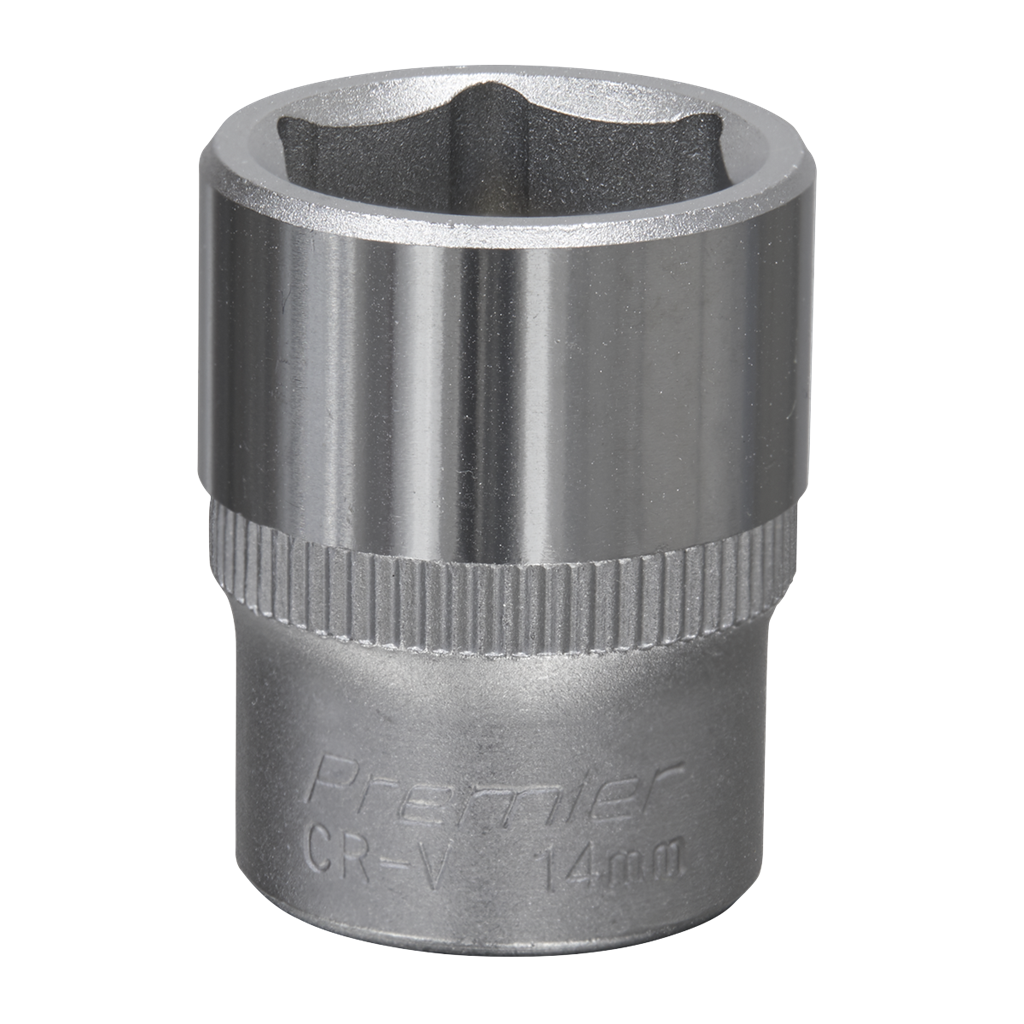 WallDrive&#174; Socket 14mm 1/4"Sq Drive