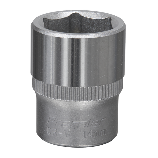 WallDrive&#174; Socket 14mm 1/4"Sq Drive