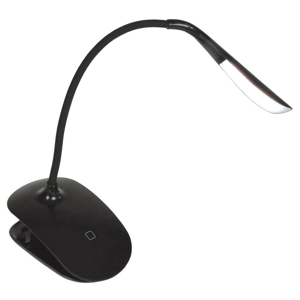 LED USB Clip On Desk Lamp - 14 - Blk - CLIP-LAMP-B