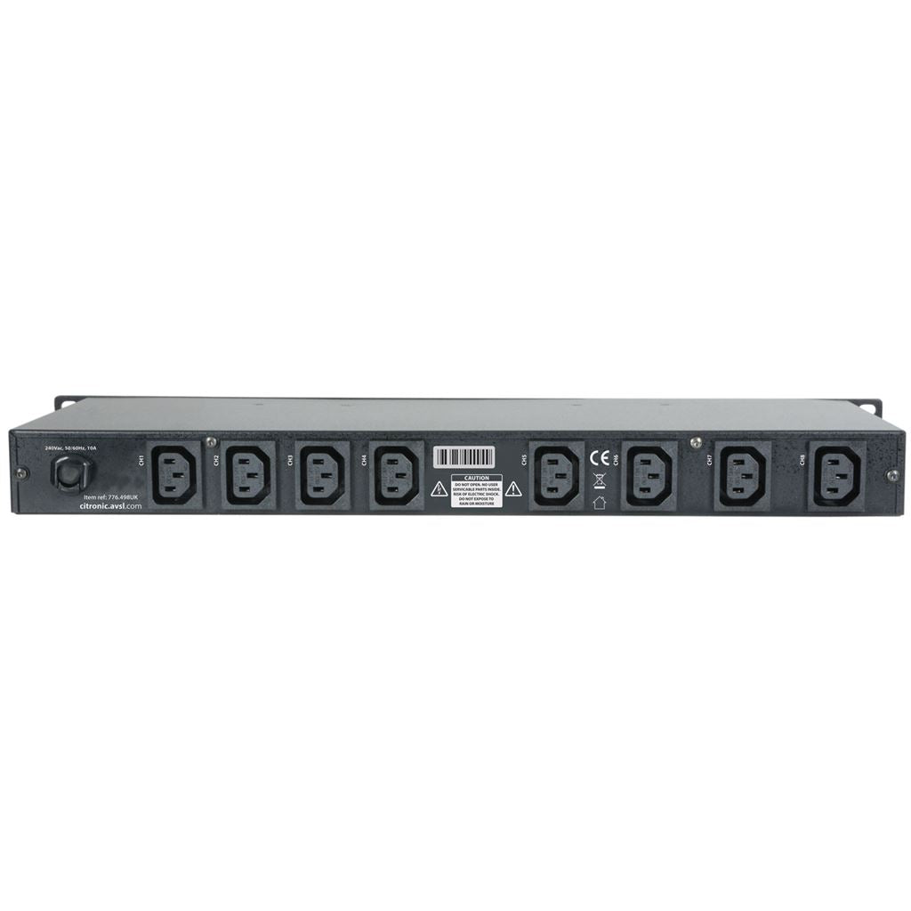 8 Way IEC Power Conditioner - CPD-8C 19" 8-Way