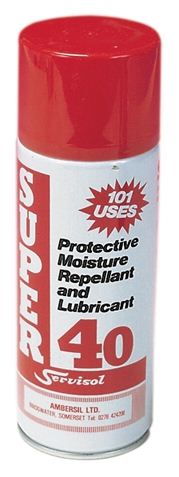 Servisol Super 40 Moisture Repellent and Lubricant 400ml