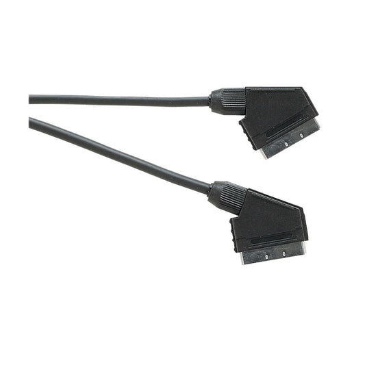 Standard Scart Plug to Scart Plug TV and Video Lead All Pins Connected