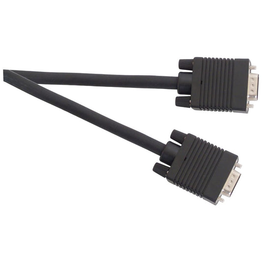 Standard 15 Pin D Plug to 15 Pin D Plug VGA Lead