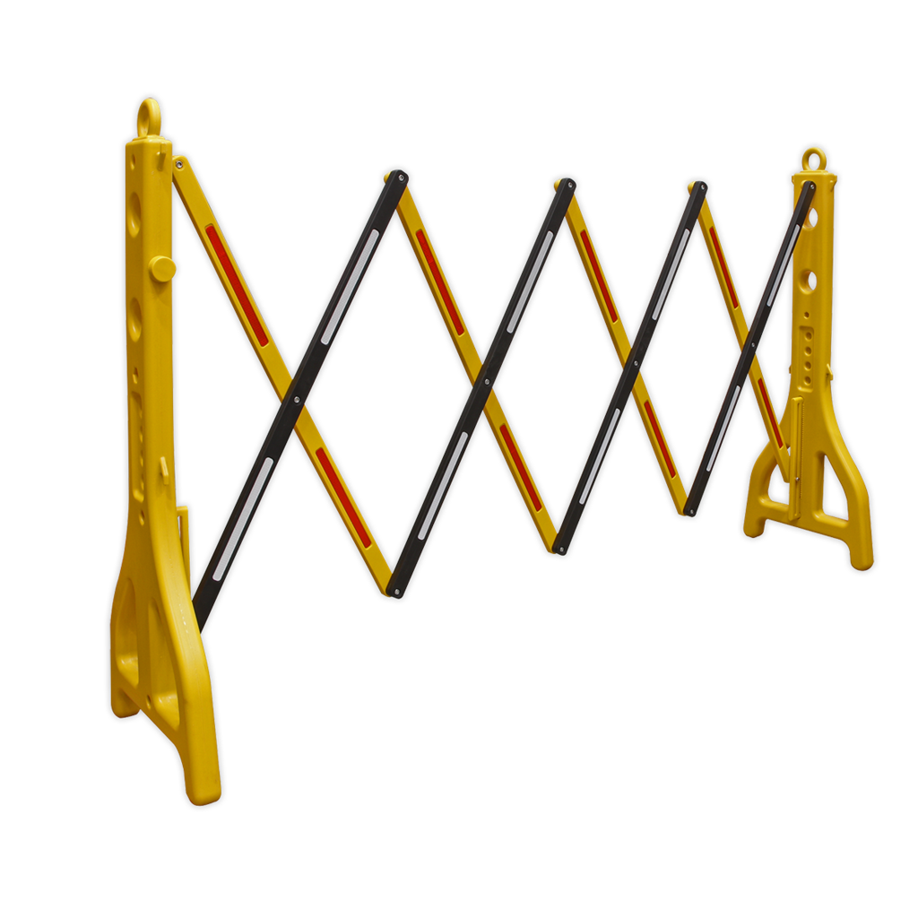 Folding Barrier 2500mm Plastic