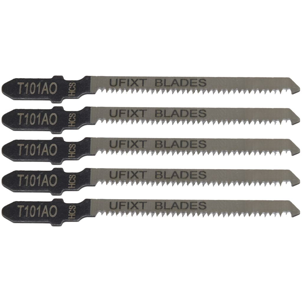 Jigsaw Blades T101AO For High Speed Wood Cutting High Carbon Steel HCS 5 Pack