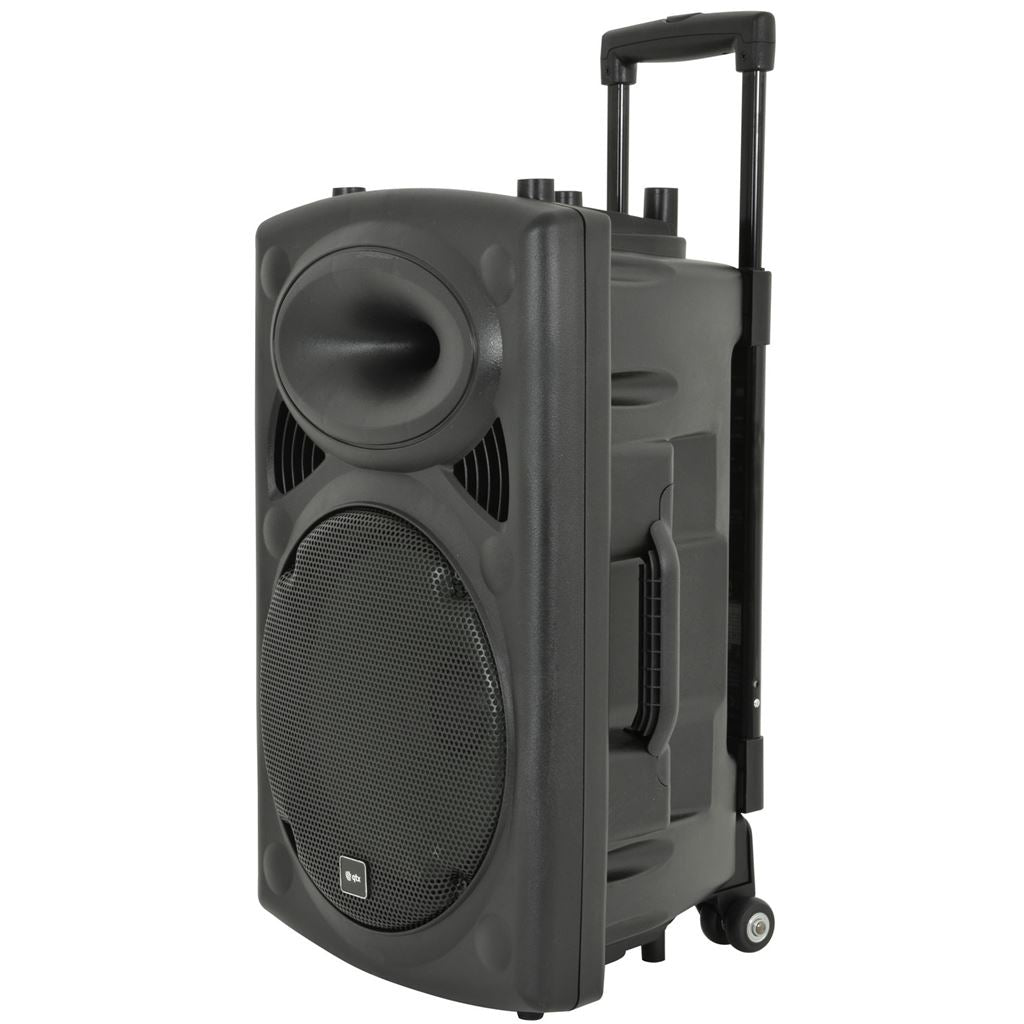 QR Series Portable Powered PA Units - QR12PA 12 inch