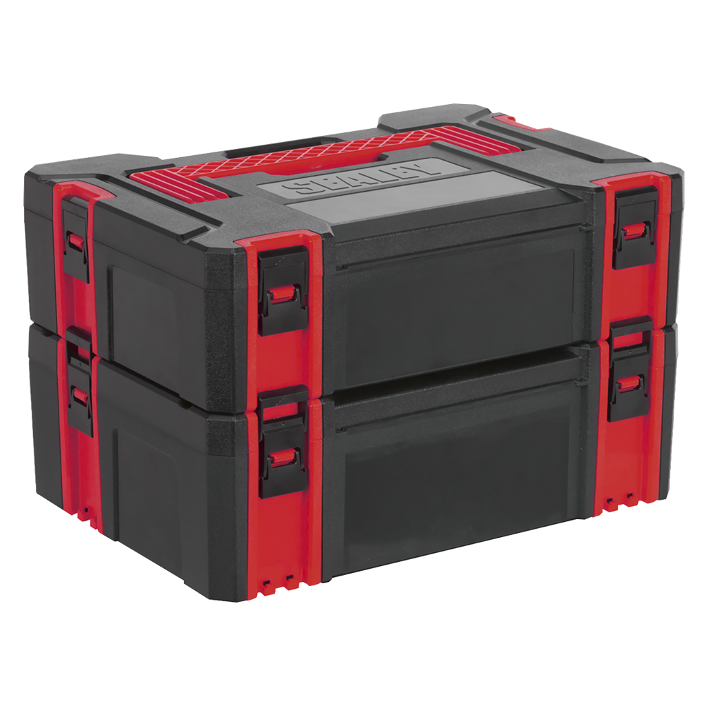 ABS Stackable Click Together Toolbox - Small