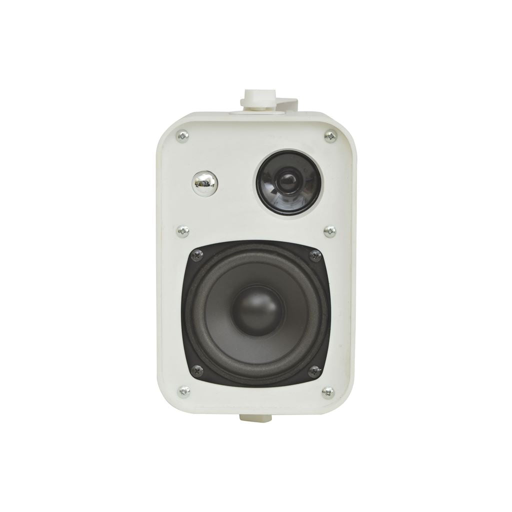 100V Line Background Speakers 4 Inch - 4" 30W White Pair - B30V-W