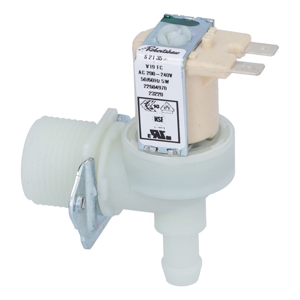 Brema/Emmepi/Luxia/Ntf Icemaker Solenoid Valve Robertshaw 1-way 90&#176;