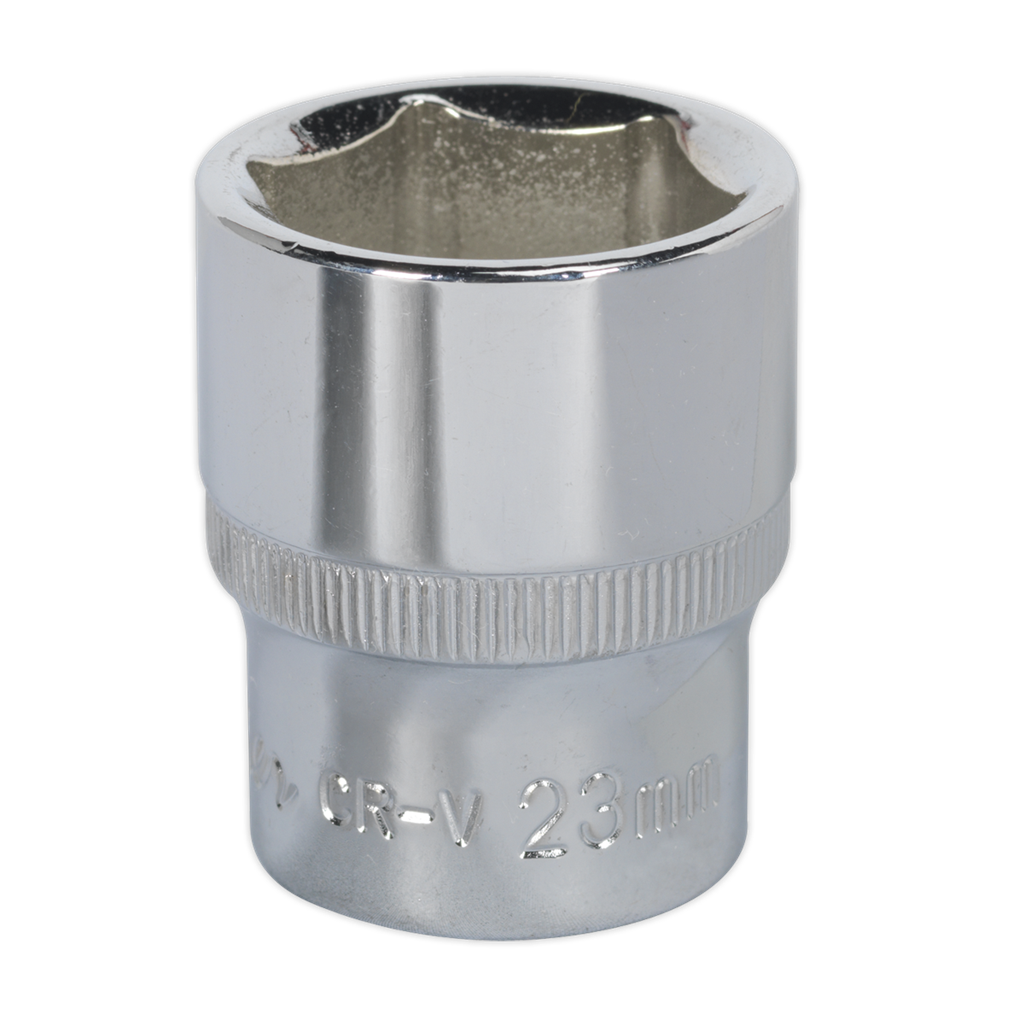 WallDrive&#174; Socket 23mm 1/2"Sq Drive Fully Polished