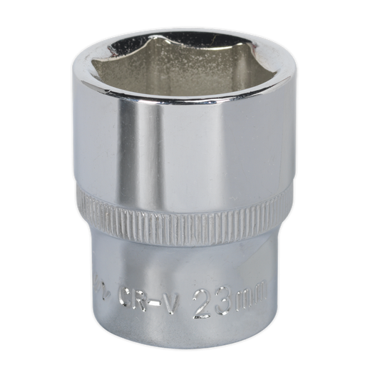 WallDrive&#174; Socket 23mm 1/2"Sq Drive Fully Polished