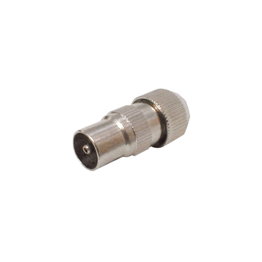 Precision Coaxial Plug - Nickel Plated Brass - bulk