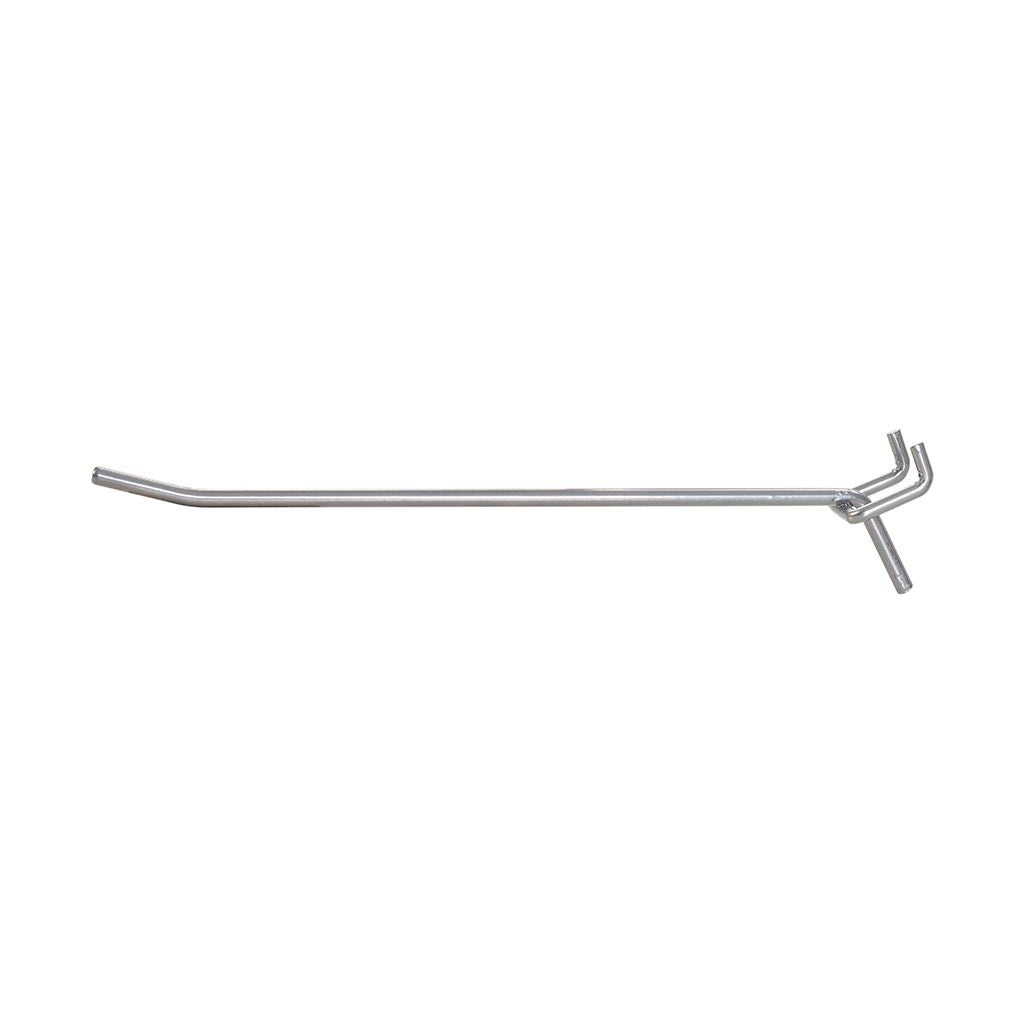 Silverline Single Prong Hook 200mm 20pk - Silver