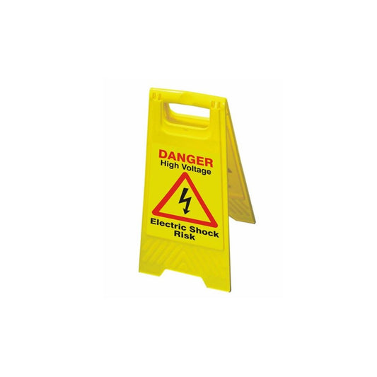 Hazard Floor Sign - High Voltage
